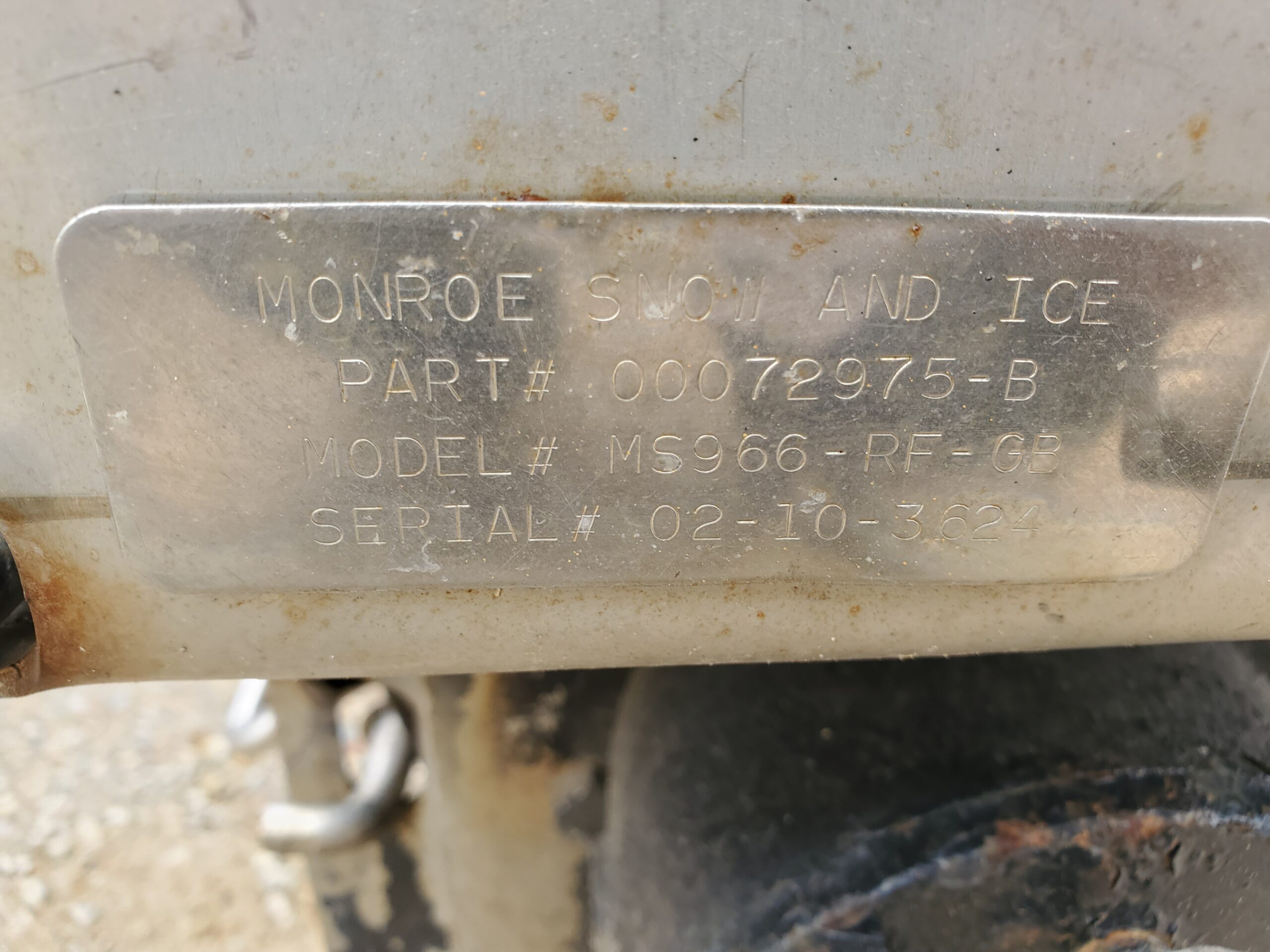 Monroe Salt Spreader STE Truck