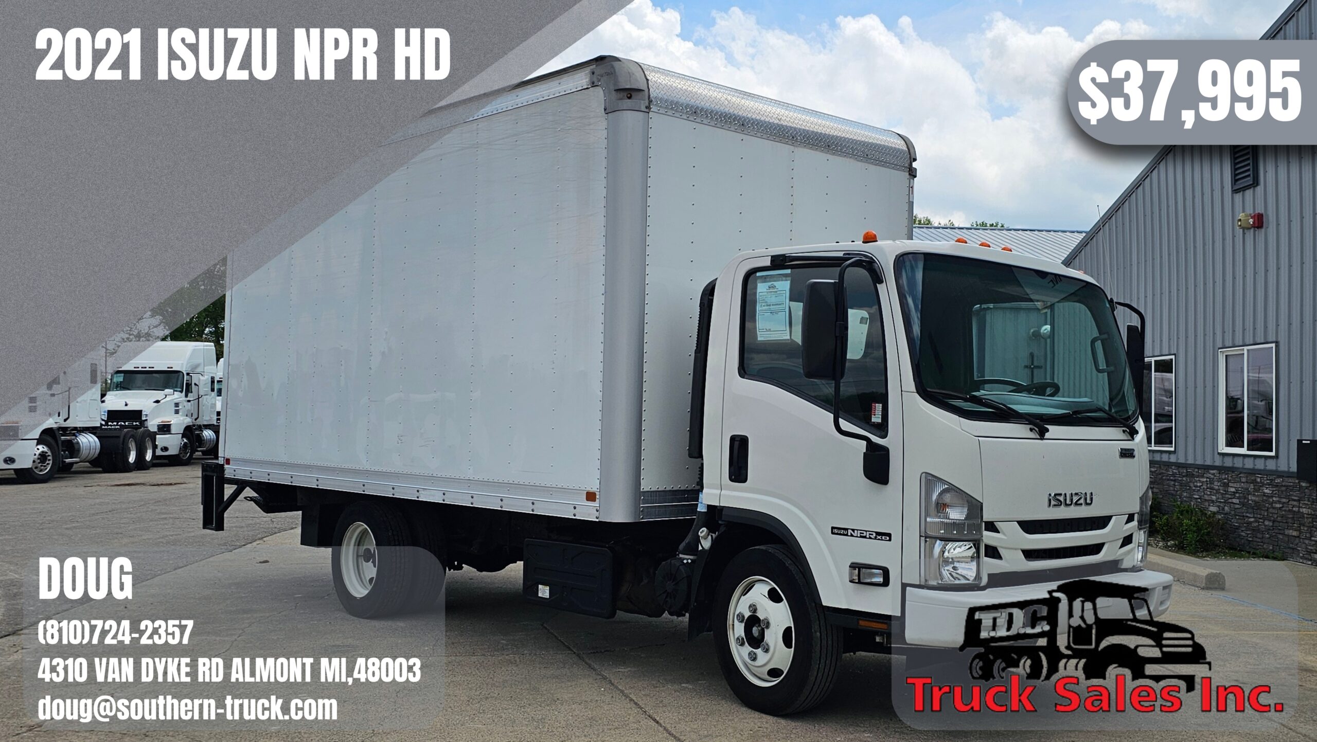 2021 Isuzu NPR HD - STE Truck